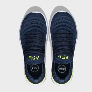 APL Women’s TechLoom Wave. Navy/Energy/White. Size 8